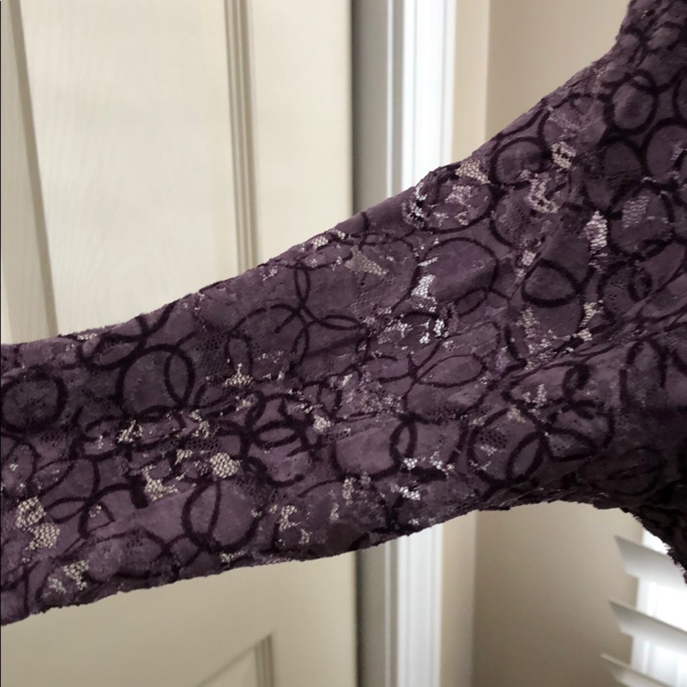 Purple Pattern Top - Picture 3 of 5